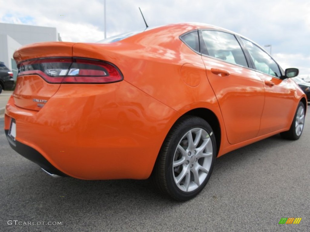 Header Orange 2013 Dodge Dart Rallye Exterior Photo #74182621