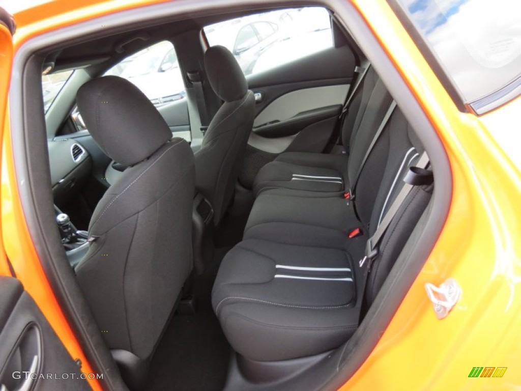 Black/Light Diesel Gray Interior 2013 Dodge Dart Rallye Photo #74182732