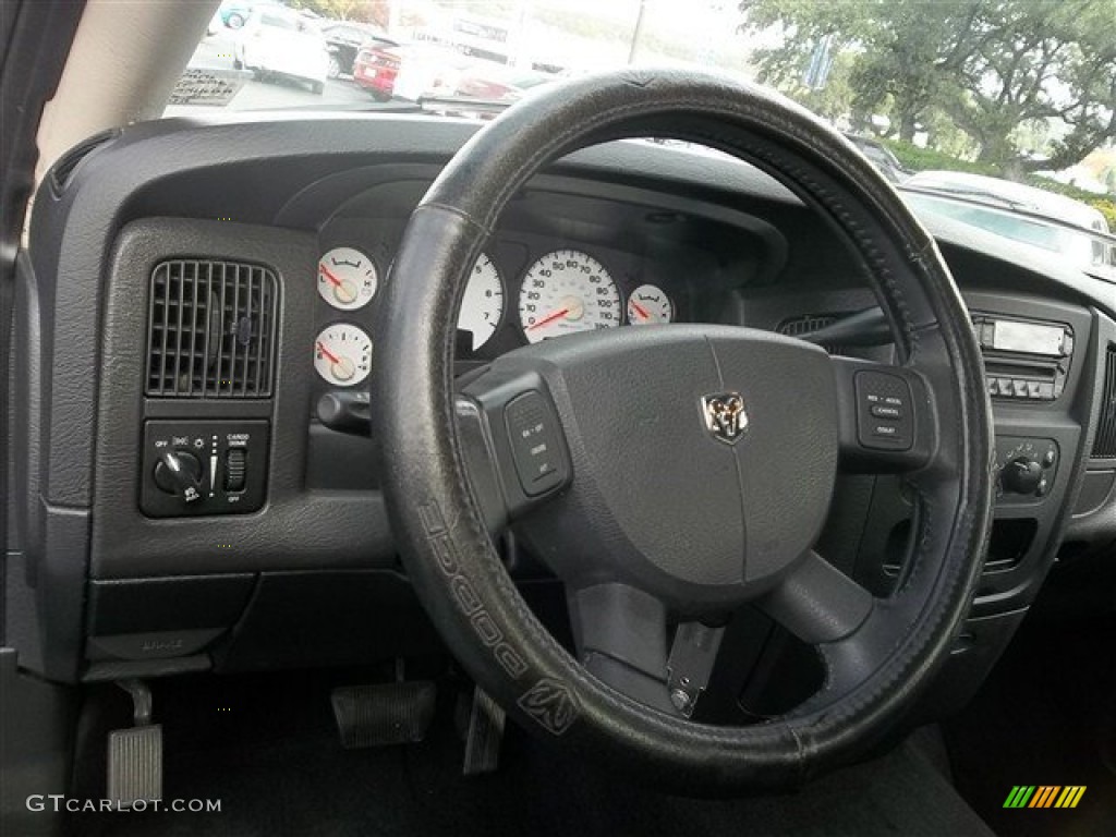 2004 Ram 1500 SLT Quad Cab - Patriot Blue Pearl / Dark Slate Gray photo #14