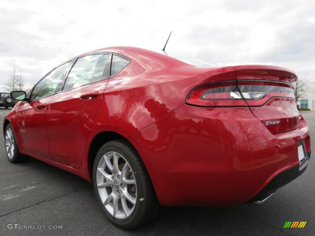 2013 Dart Rallye - Redline 2-Coat Pearl / Diesel Gray photo #2