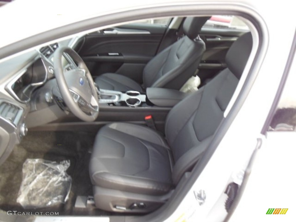 2013 Fusion Titanium AWD - White Platinum Metallic Tri-coat / Charcoal Black photo #11