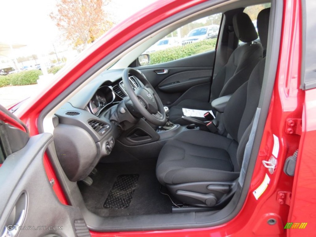 2013 Dodge Dart SE Front Seat Photo #74183632