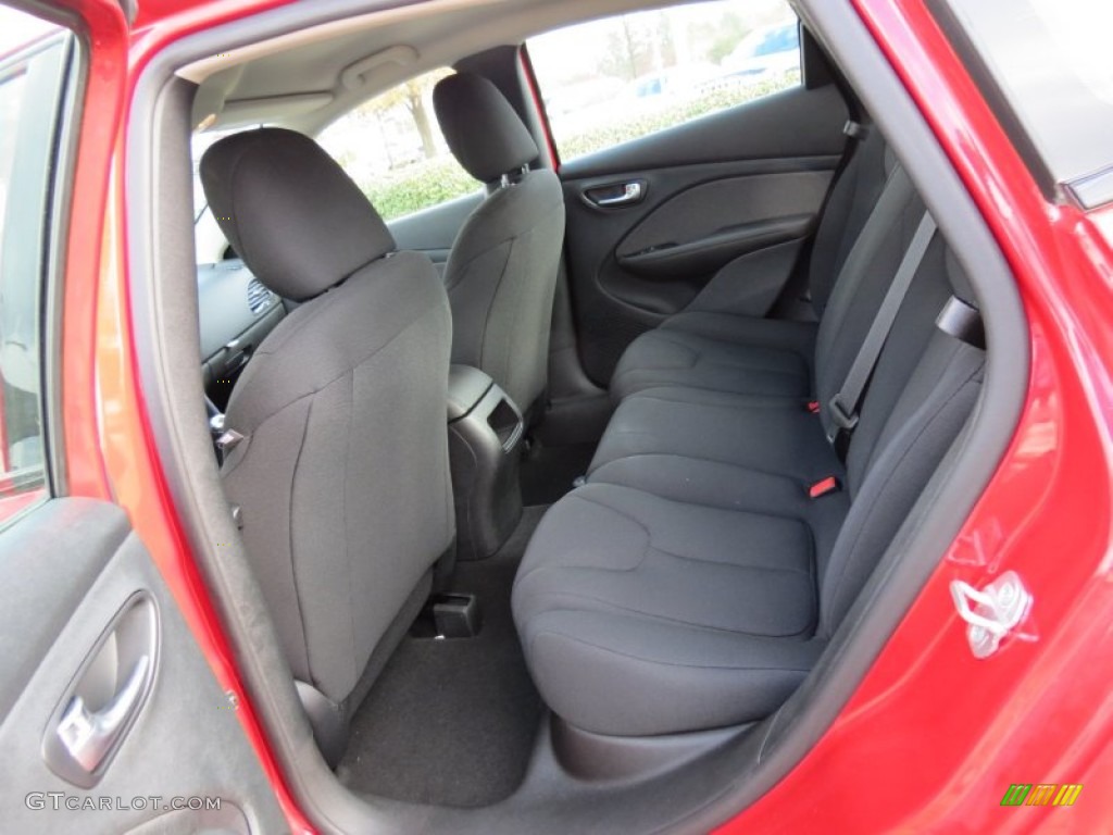 2013 Dodge Dart SE Rear Seat Photo #74183656