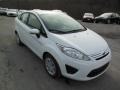2013 Oxford White Ford Fiesta S Sedan  photo #2