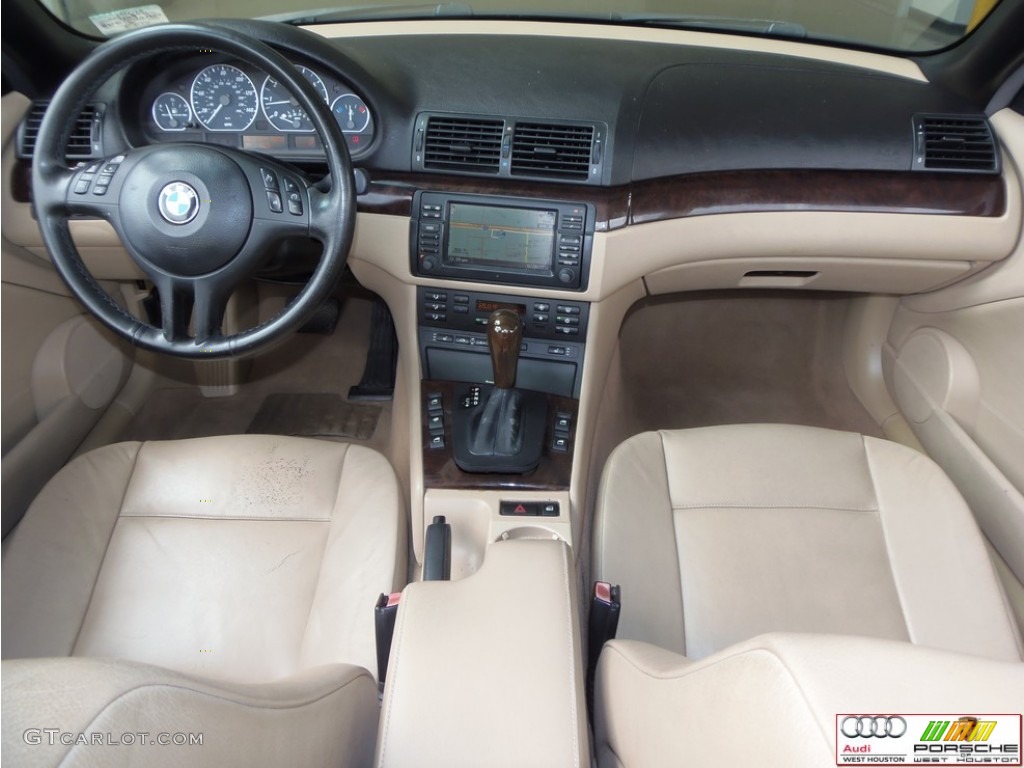 2005 3 Series 330i Convertible - Alpine White / Sand photo #13