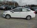 2013 Oxford White Ford Fiesta S Sedan  photo #5