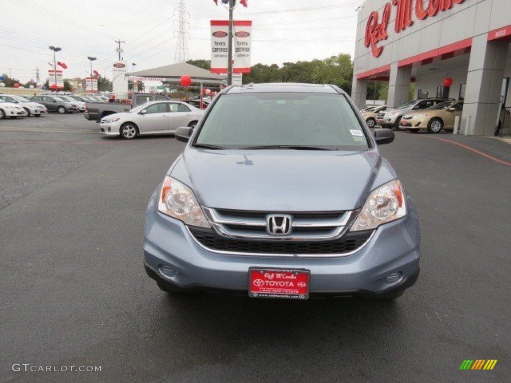 2011 CR-V EX - Glacier Blue Metallic / Gray photo #2