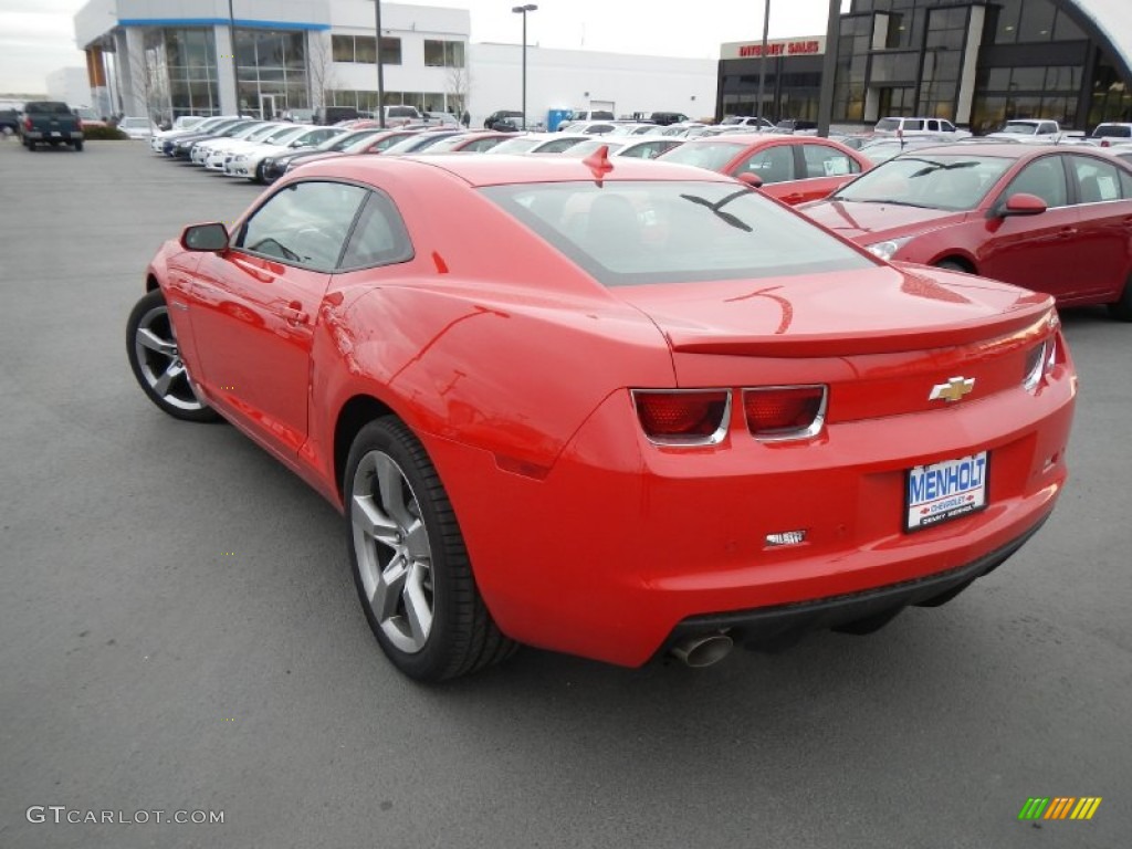 2012 Camaro SS/RS Coupe - Victory Red / Black photo #6