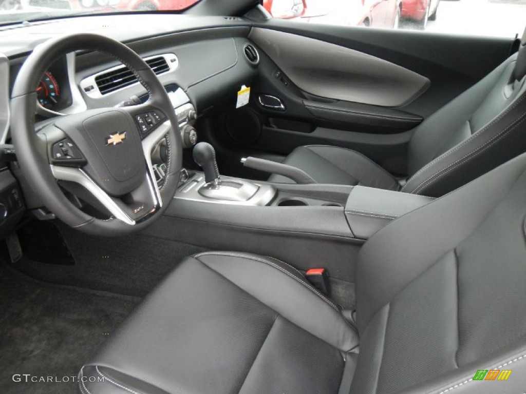 Black Interior 2012 Chevrolet Camaro SS/RS Coupe Photo #74184868