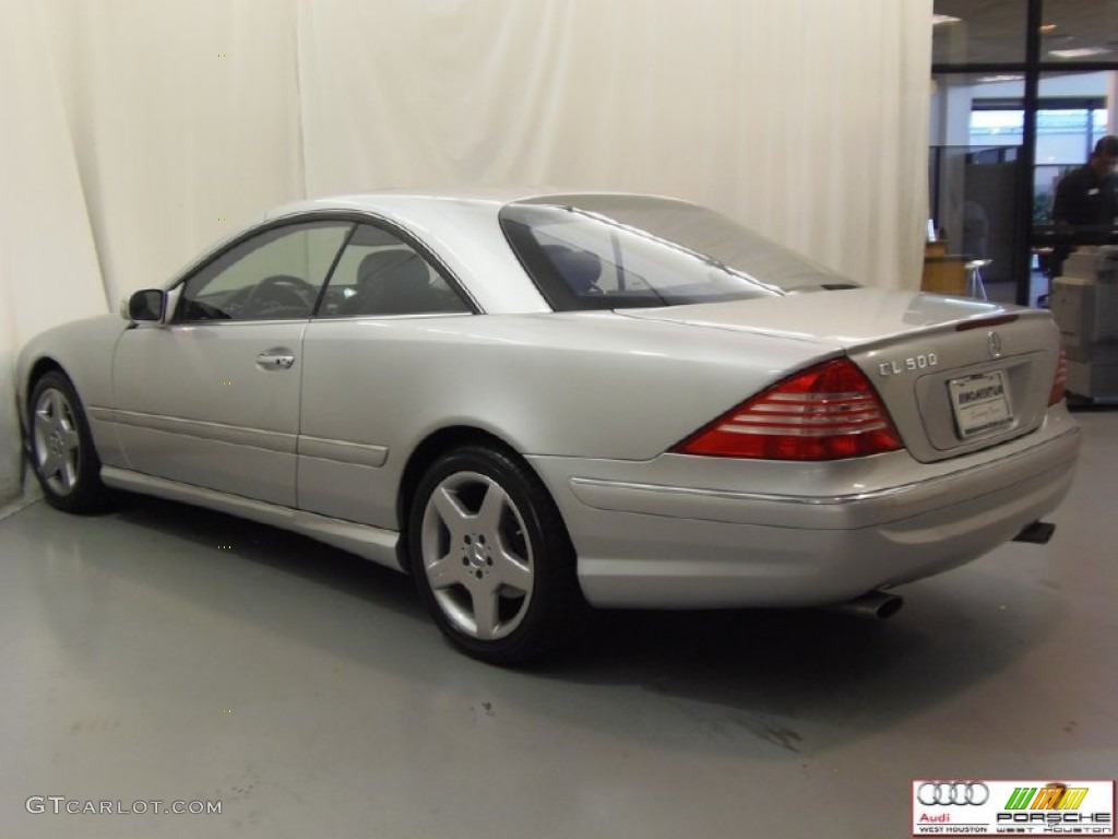 2004 CL 500 - Brilliant Silver Metallic / Charcoal photo #7