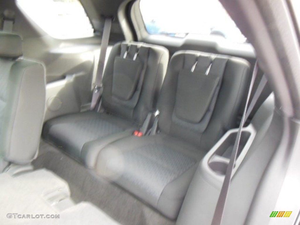 2013 Explorer XLT 4WD - Tuxedo Black Metallic / Charcoal Black photo #13