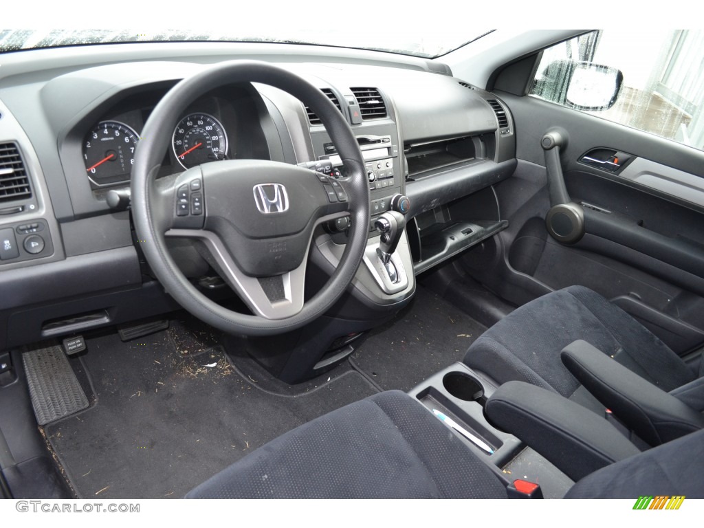 Black Interior 2010 Honda CR-V EX Photo #74186201