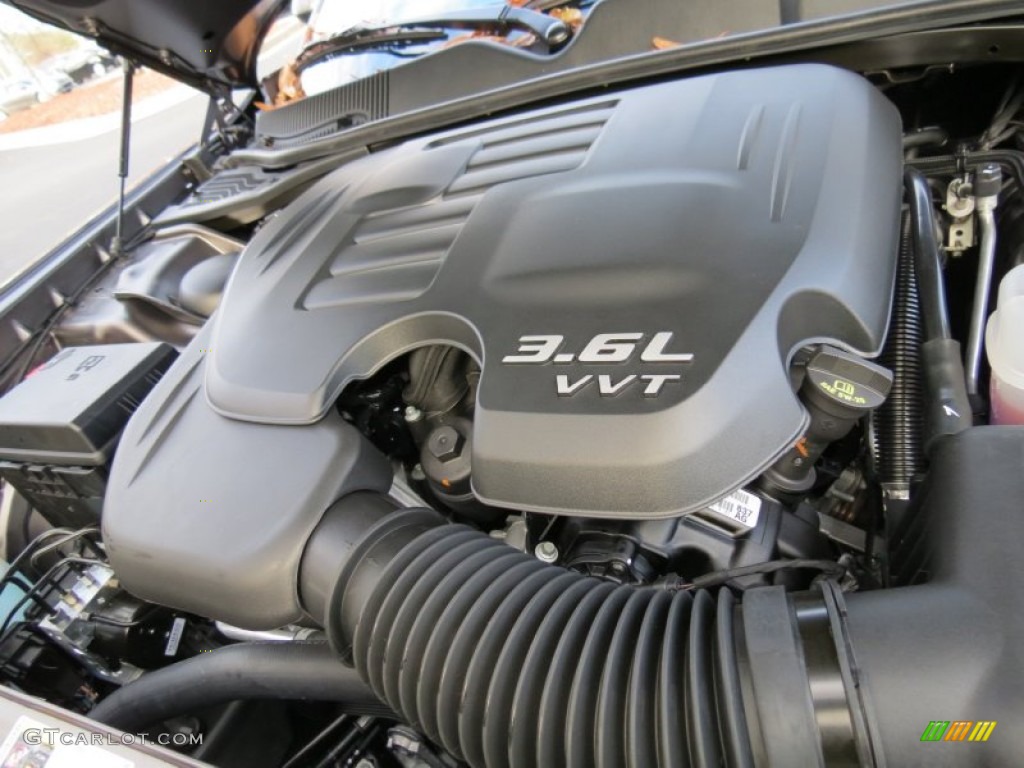 2013 Dodge Challenger SXT 3.6 Liter DOHC 24-Valve VVT Pentastar V6 Engine Photo #74186203
