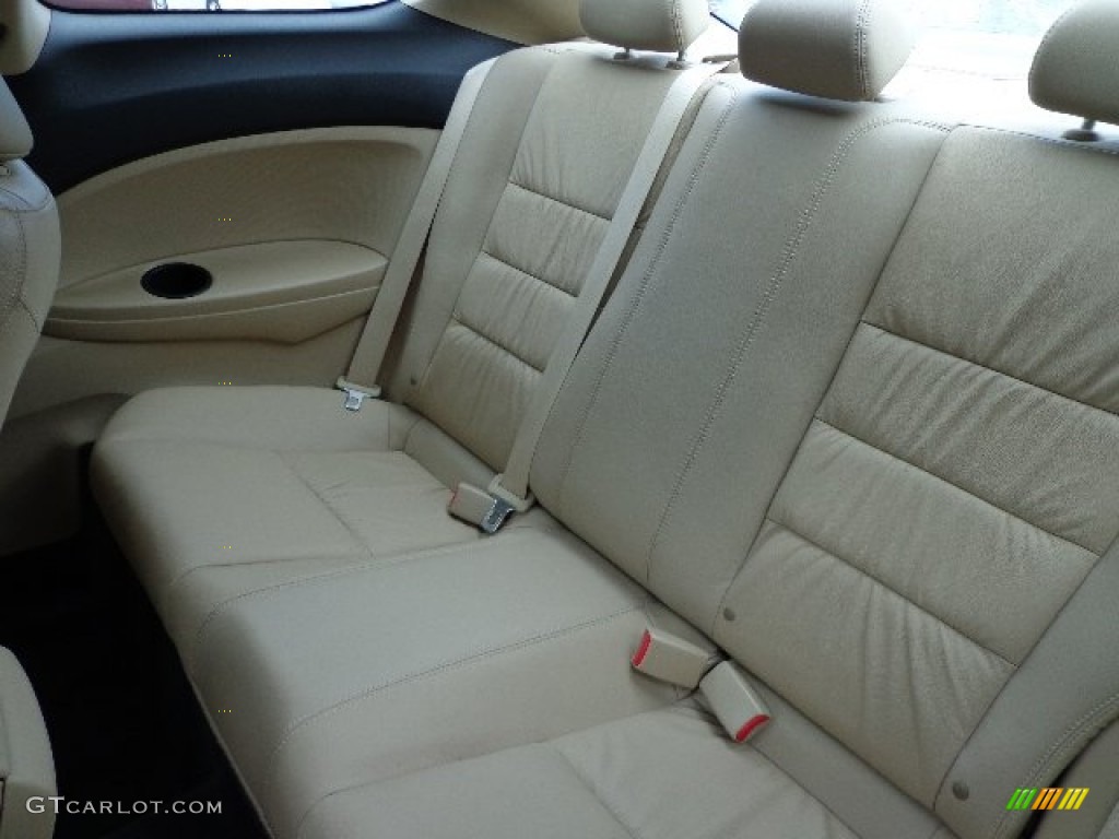 2010 Honda Accord EX-L Coupe Rear Seat Photo #74186220