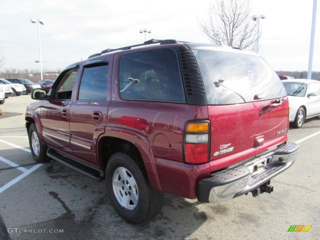 2005 Tahoe LT 4x4 - Sport Red Metallic / Gray/Dark Charcoal photo #8