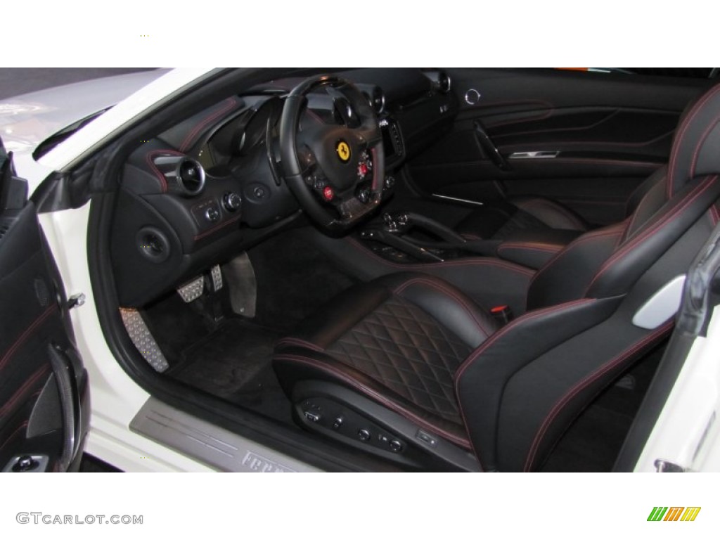 Charcoal Interior 2012 Ferrari FF Standard FF Model Photo #74186668
