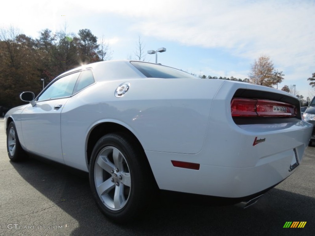 2013 Challenger SXT - Bright White / Dark Slate Gray photo #2