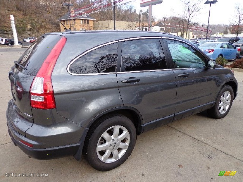 2011 CR-V SE 4WD - Polished Metal Metallic / Black photo #12