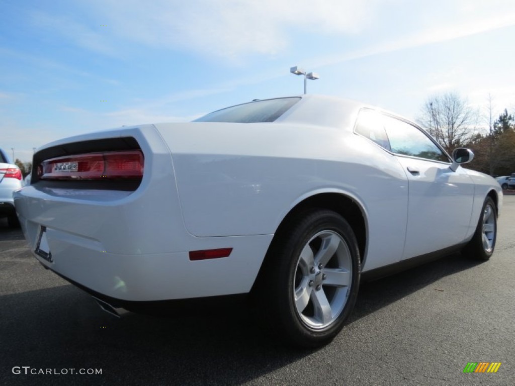 2013 Challenger SXT - Bright White / Dark Slate Gray photo #3