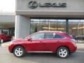 2010 Matador Red Mica Lexus RX 350 AWD  photo #2