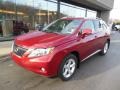 2010 Matador Red Mica Lexus RX 350 AWD  photo #3