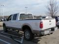 2012 Oxford White Ford F350 Super Duty Lariat Crew Cab 4x4  photo #8