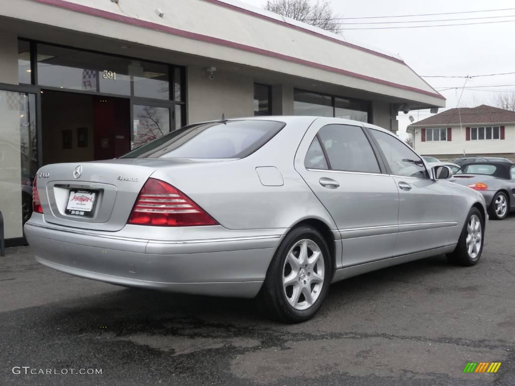 2004 S 430 4Matic Sedan - Brilliant Silver Metallic / Charcoal photo #3