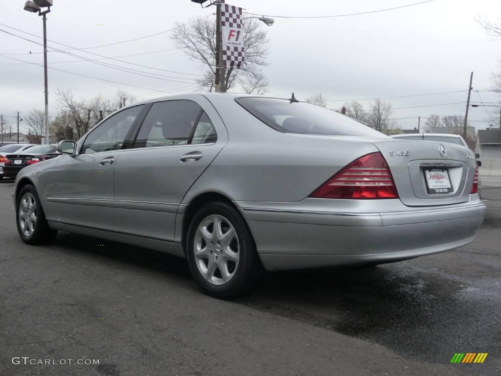 2004 S 430 4Matic Sedan - Brilliant Silver Metallic / Charcoal photo #4