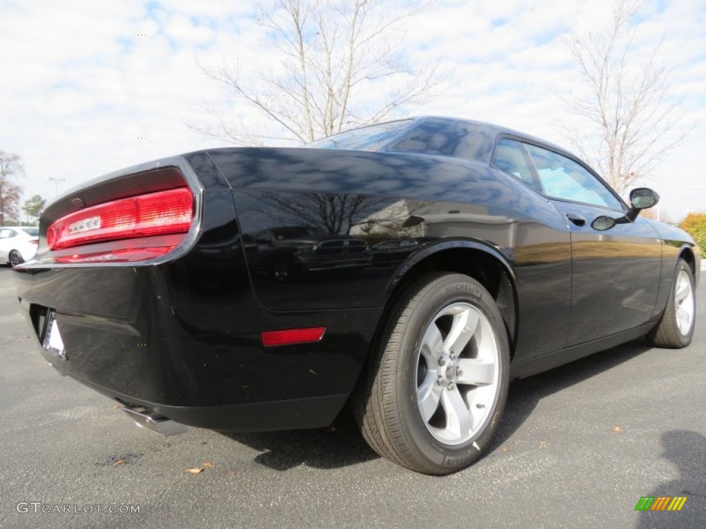 2013 Challenger SXT - Pitch Black / Dark Slate Gray photo #3