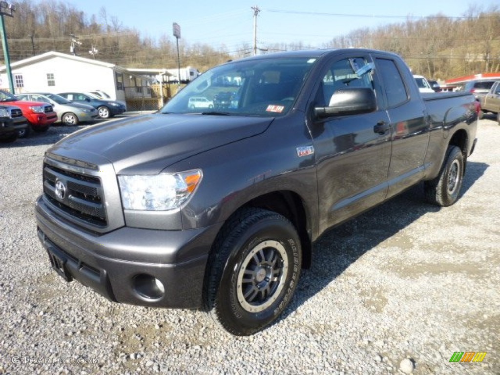 2011 Tundra TRD Rock Warrior Double Cab 4x4 - Magnetic Gray Metallic / Black photo #3