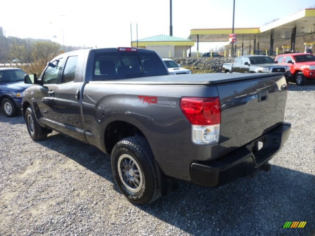 2011 Tundra TRD Rock Warrior Double Cab 4x4 - Magnetic Gray Metallic / Black photo #5