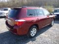 2010 Salsa Red Pearl Toyota Highlander V6 4WD  photo #7