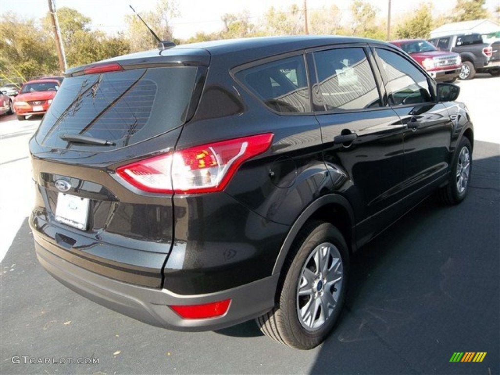 2013 Escape S - Tuxedo Black Metallic / Charcoal Black photo #7