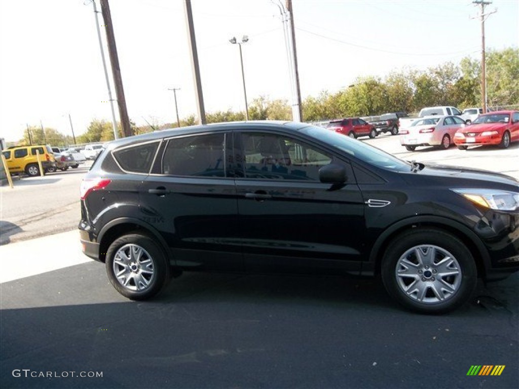 2013 Escape S - Tuxedo Black Metallic / Charcoal Black photo #8