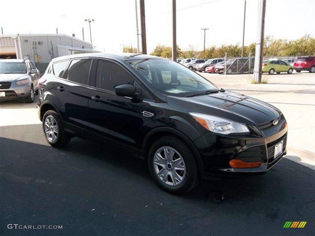 2013 Escape S - Tuxedo Black Metallic / Charcoal Black photo #9