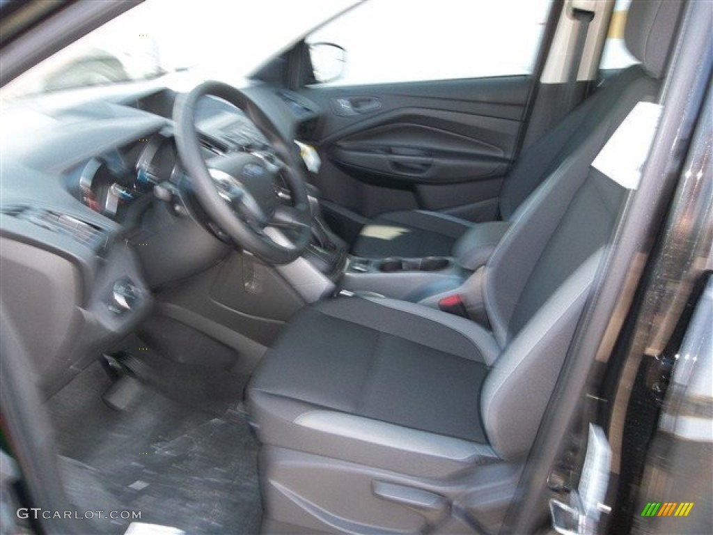 2013 Escape S - Tuxedo Black Metallic / Charcoal Black photo #12