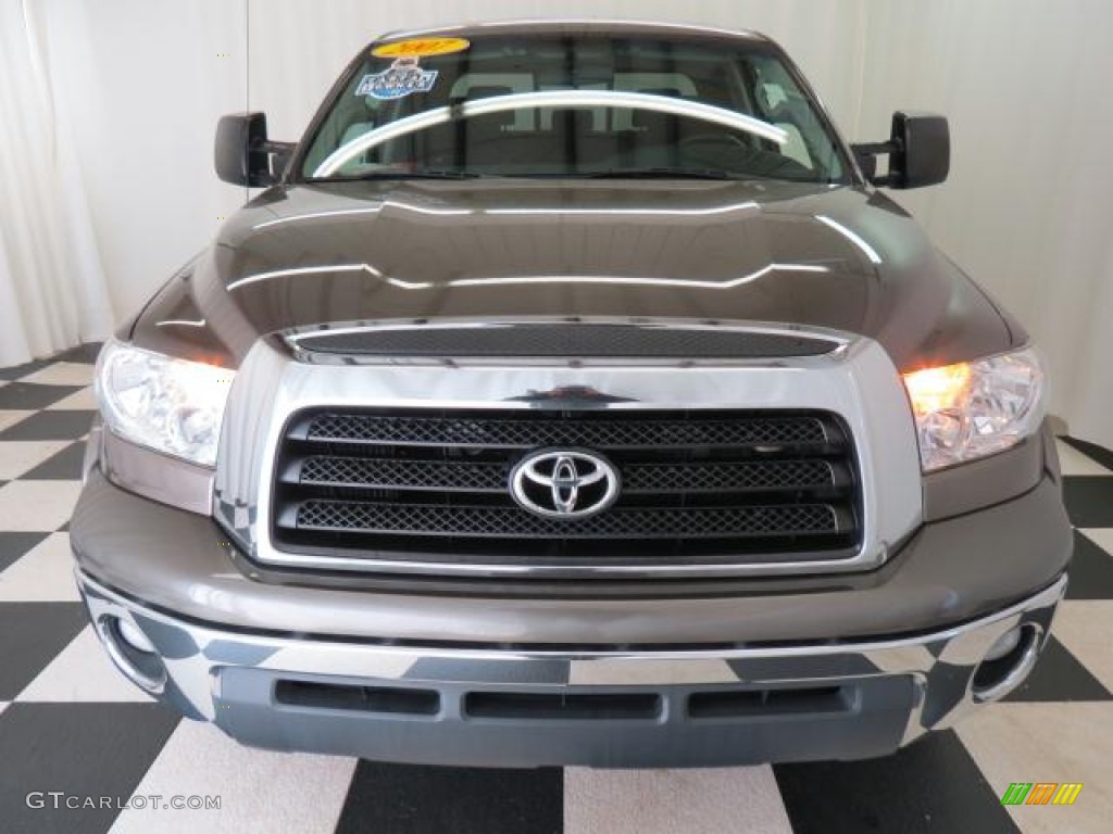 2007 Tundra SR5 Double Cab - Pyrite Mica / Black photo #2