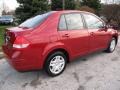 2011 Red Brick Nissan Versa 1.8 S Sedan  photo #6