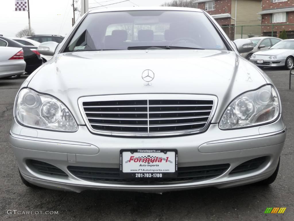 2004 S 430 4Matic Sedan - Brilliant Silver Metallic / Charcoal photo #24