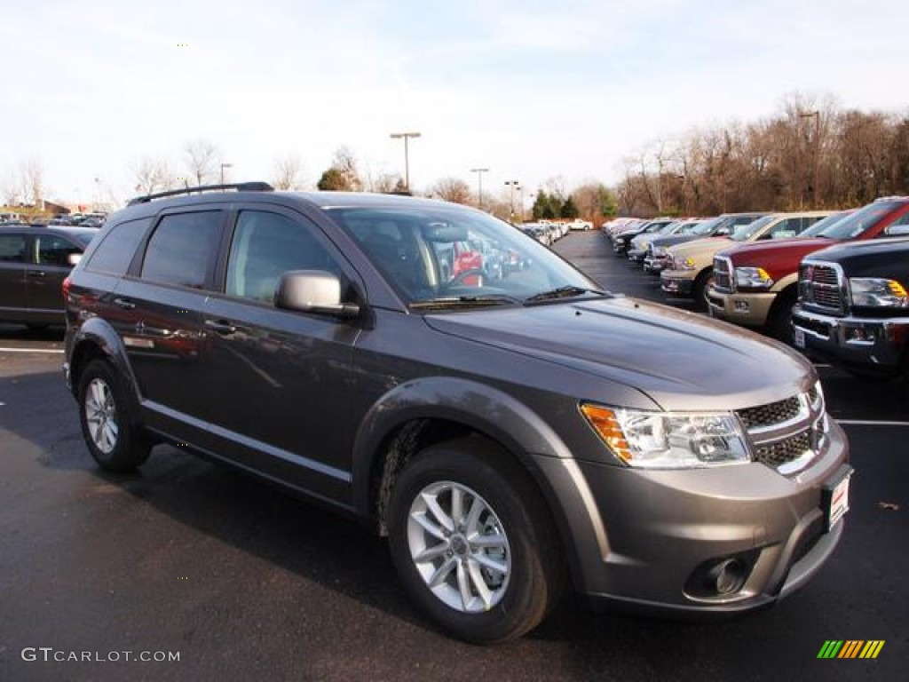 Storm Gray Pearl 2013 Dodge Journey SXT Exterior Photo #74192518