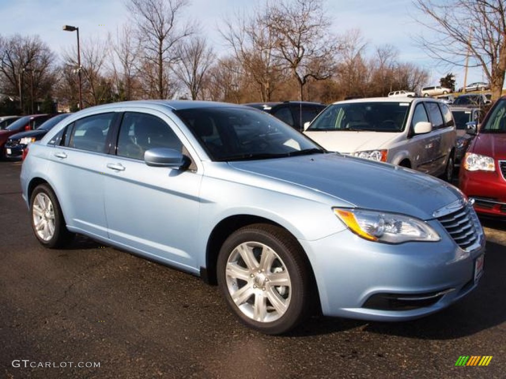 Crystal Blue Pearl 2013 Chrysler 200 Touring Sedan Exterior Photo #74194021