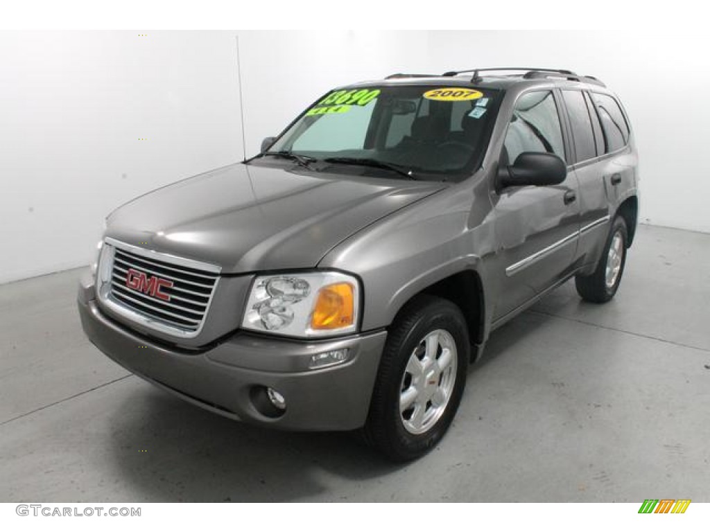 2007 Envoy SLE 4x4 - Graphite Gray Metallic / Ebony photo #1