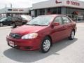2004 Impulse Red Toyota Corolla LE  photo #2