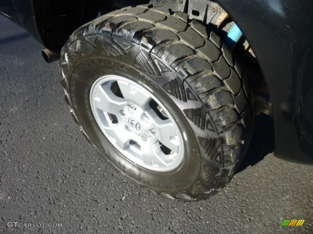 2007 Tacoma V6 SR5 Double Cab 4x4 - Black Sand Pearl / Graphite Gray photo #8