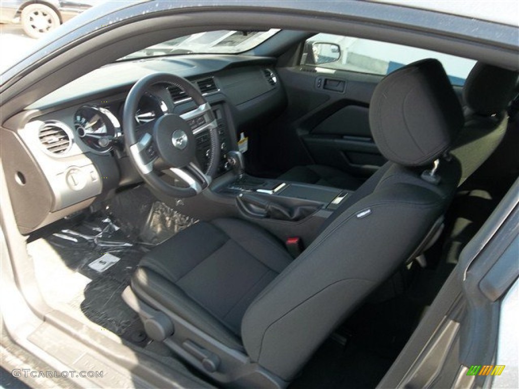 2013 Mustang V6 Coupe - Sterling Gray Metallic / Charcoal Black photo #12