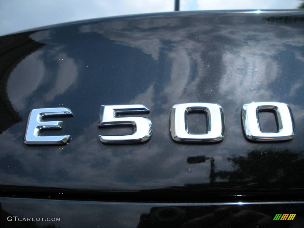 2006 E 500 Sedan - Black / Ash photo #9