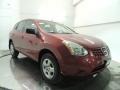 2009 Venom Red Nissan Rogue S AWD  photo #3