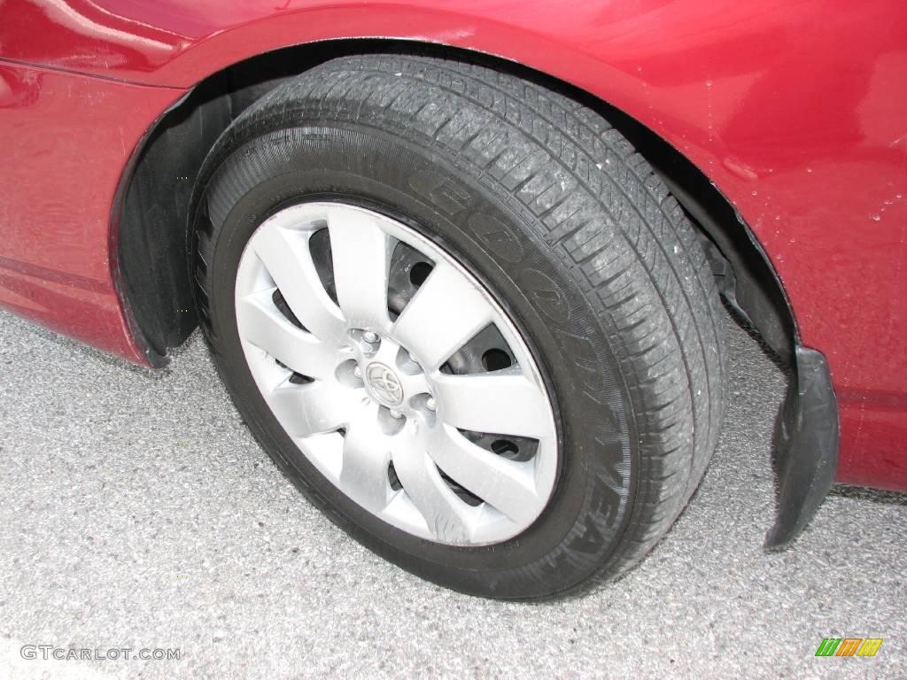 2004 Corolla LE - Impulse Red / Pebble Beige photo #13