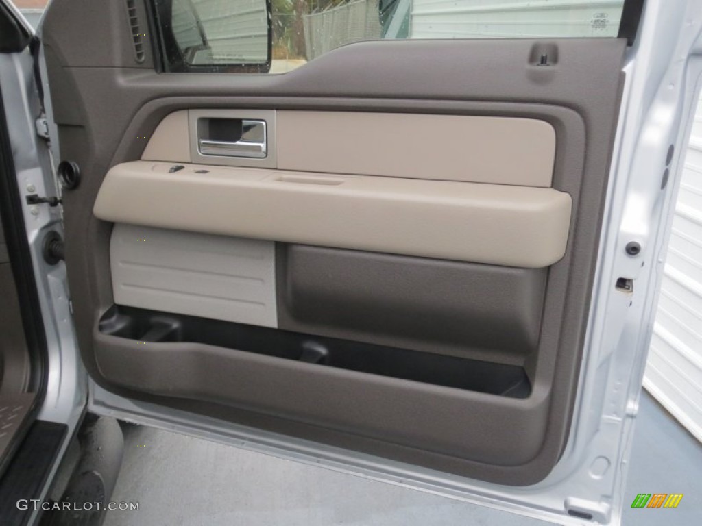 2010 F150 XLT SuperCrew - Ingot Silver Metallic / Medium Stone photo #22