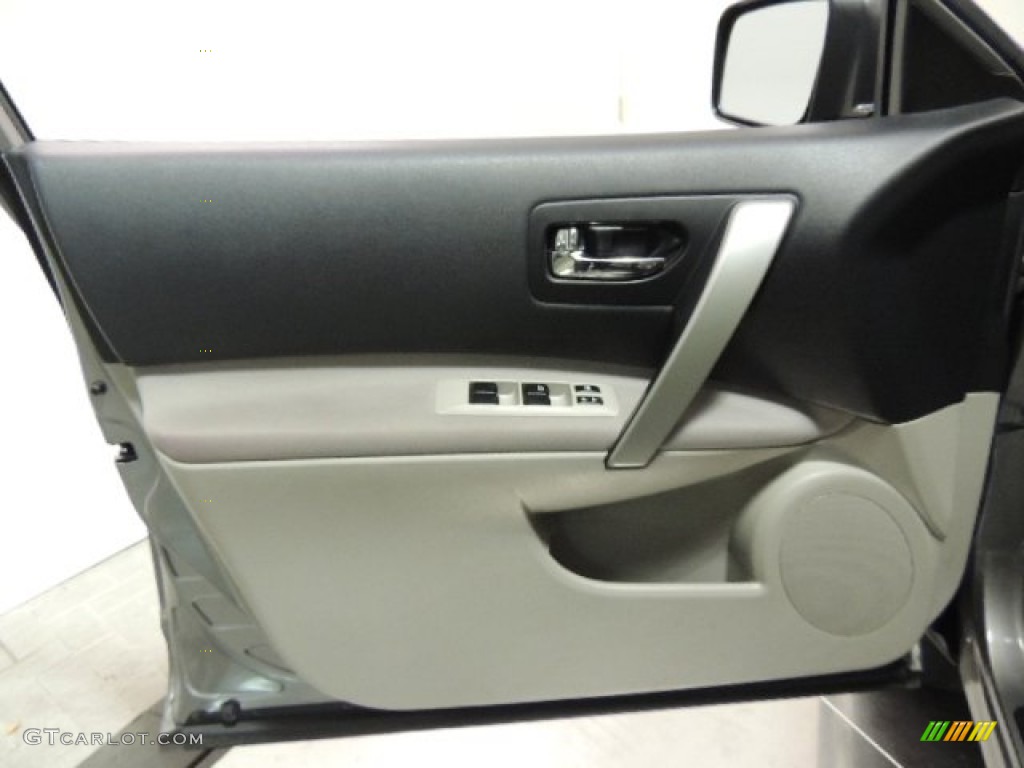 2011 Rogue S AWD - Gotham Gray Metallic / Gray photo #14
